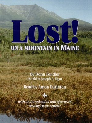 cover image of Lost on a Mountain in Maine